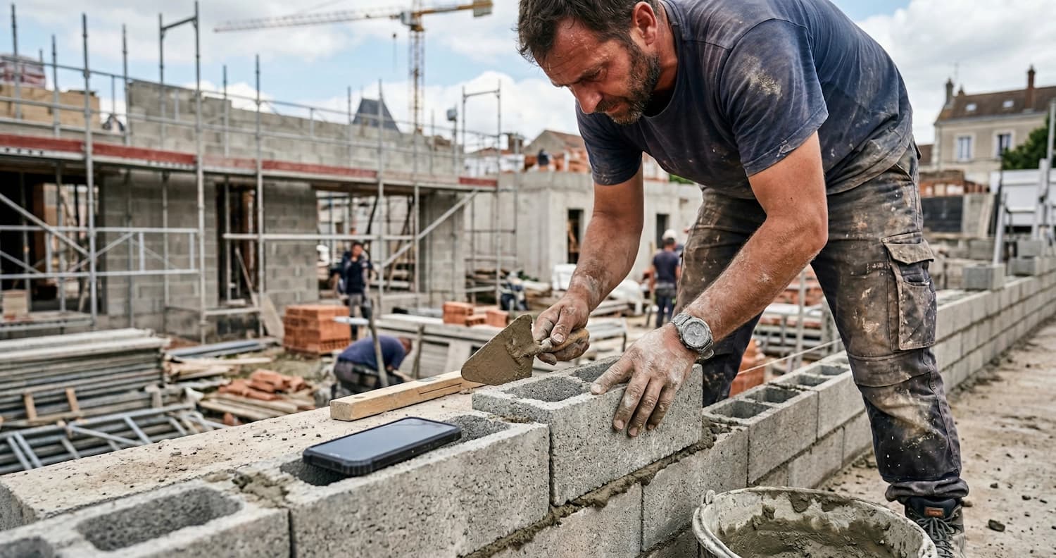 Feuille d'Heures Maçon Semaine : Le Modèle Gratuit Adapté au Chantier de Maçonnerie